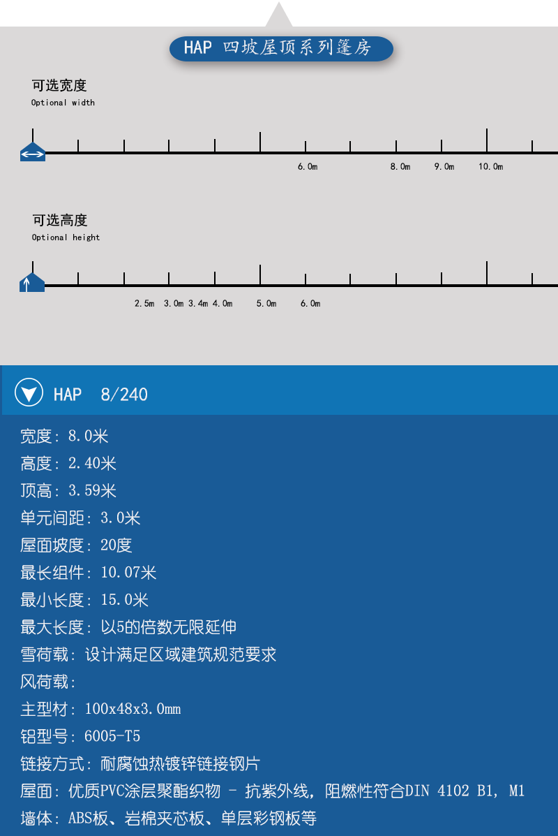 定制篷房，組合篷房，四坡屋頂篷房