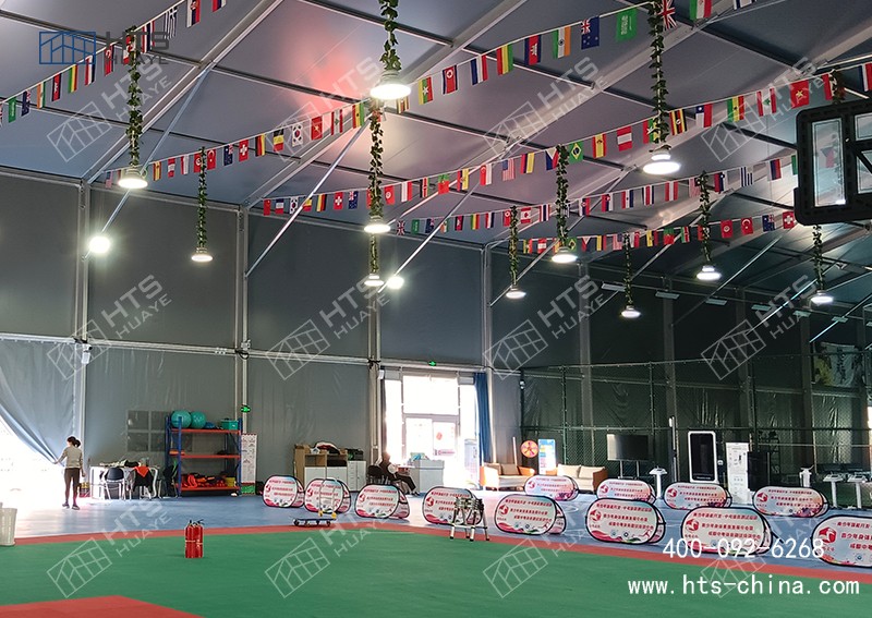 羽毛球館篷房：從未想到場(chǎng)館會(huì)有這么一天，那么火爆