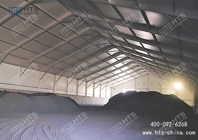 煤礦篷房項(xiàng)目通過(guò)引入創(chuàng)新的軌道移動(dòng)技術(shù)，為煤礦作業(yè)帶來(lái)了全新方案
